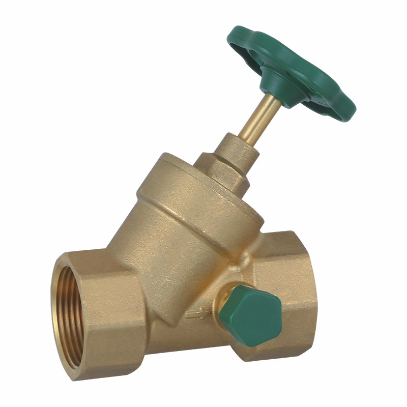 Brass German Y-type Stop Valve